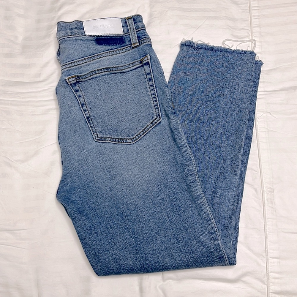 Re/Done 90s high rise ankle crop 28